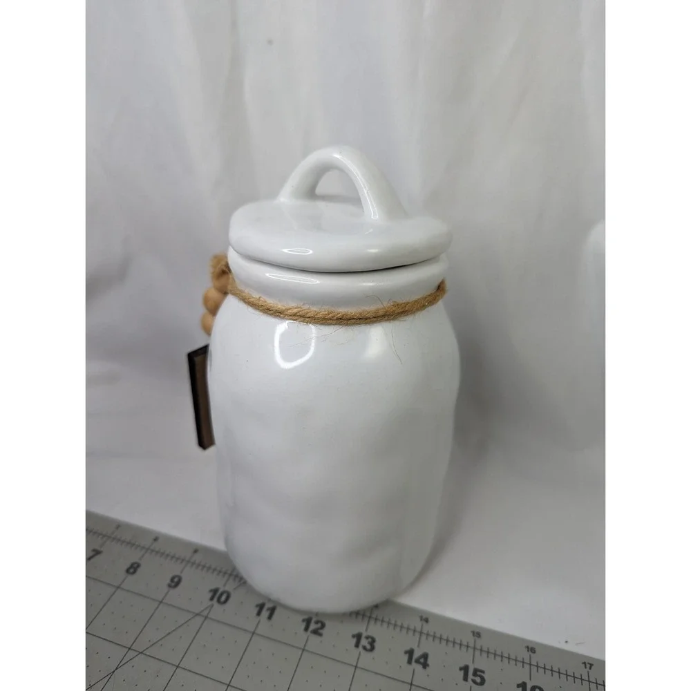 Pier 1 Imports‎ White Canister Replacement Medium